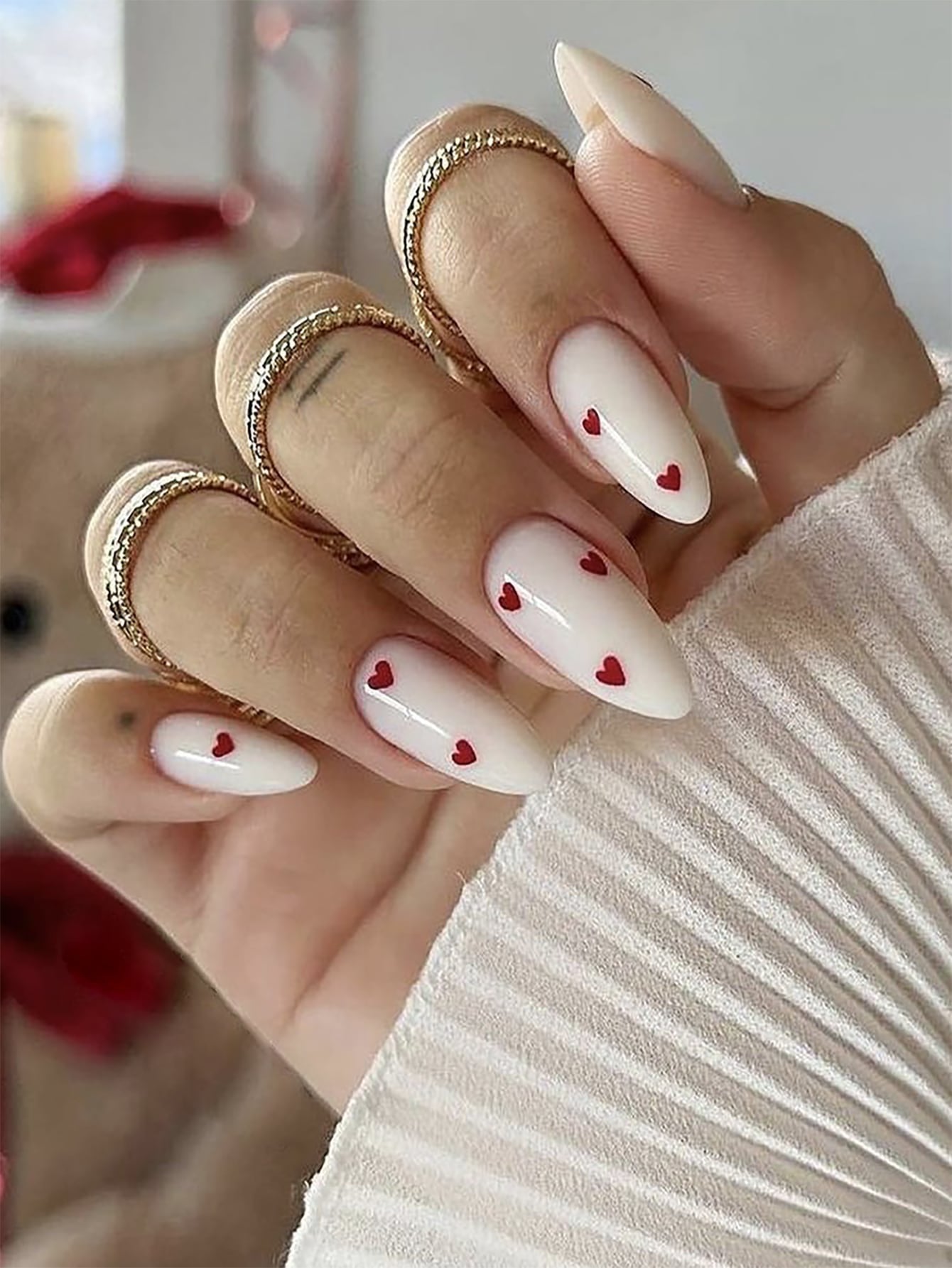 Designed Long Nail Set