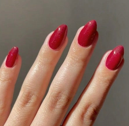 Medium Red Nail Set #509