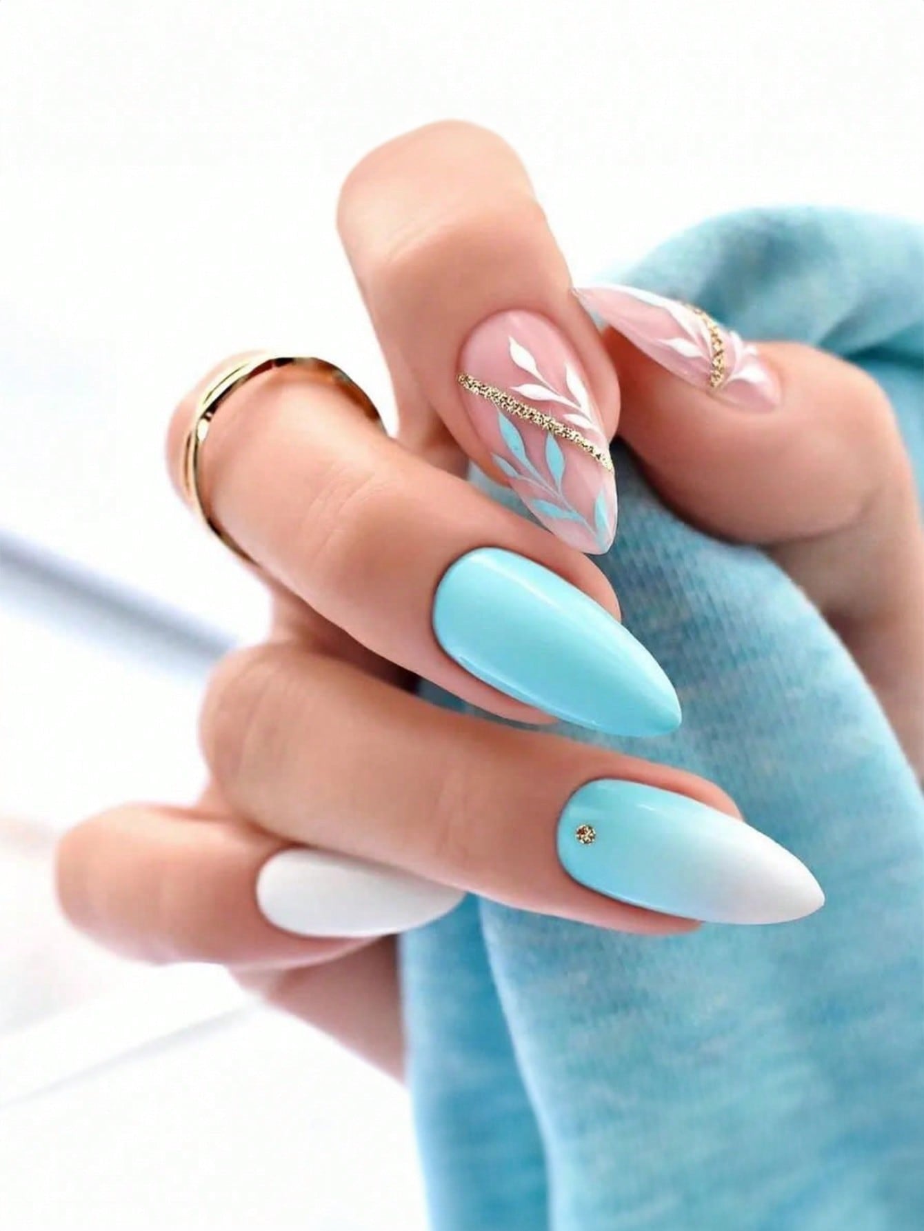 Long Designed Nail Set
