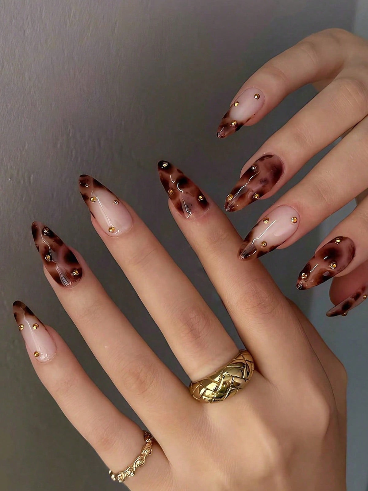 Designed Long Nail Set