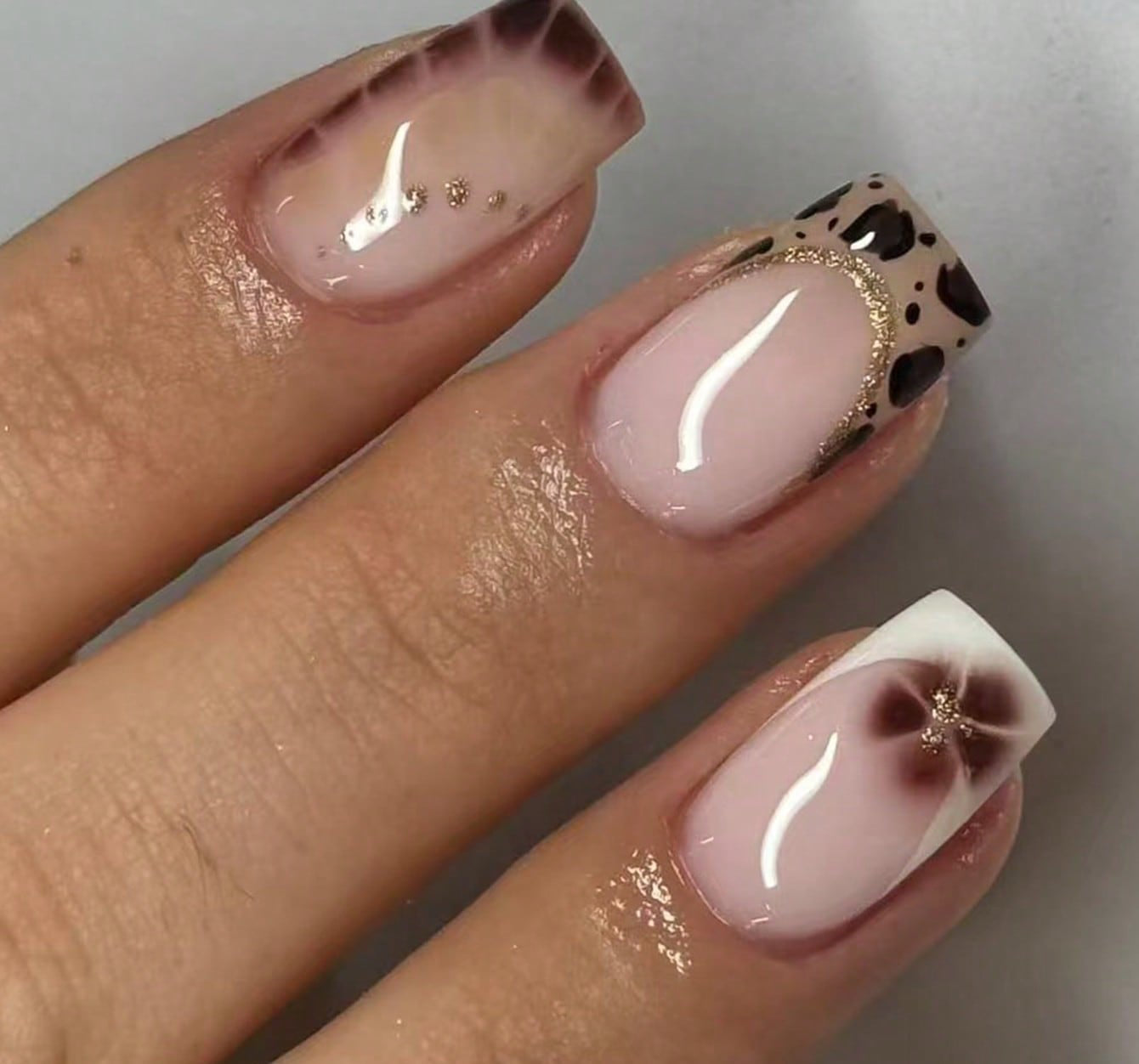 Designed Long Nail Set