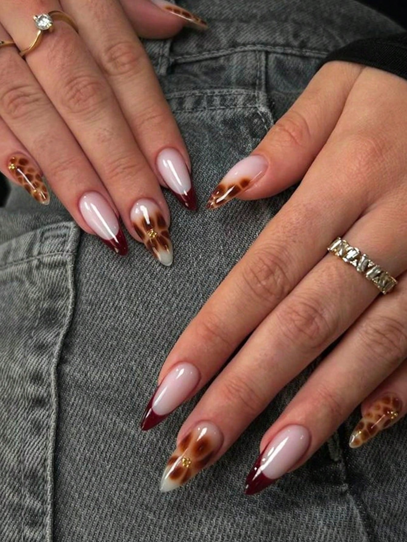 Long Designed Nail Set