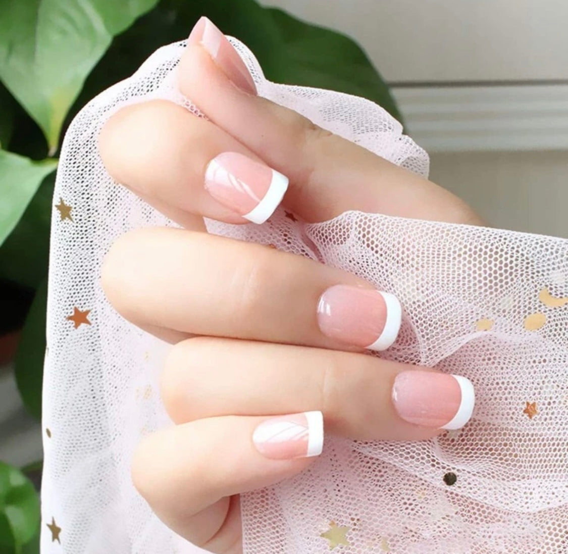 French Short Nail Set