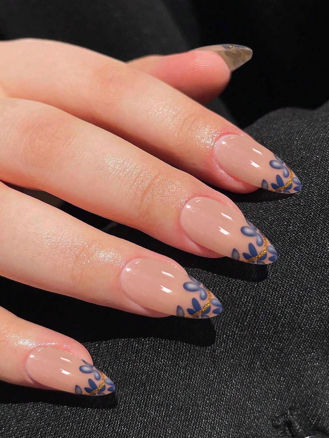 Designed Long Nail Set