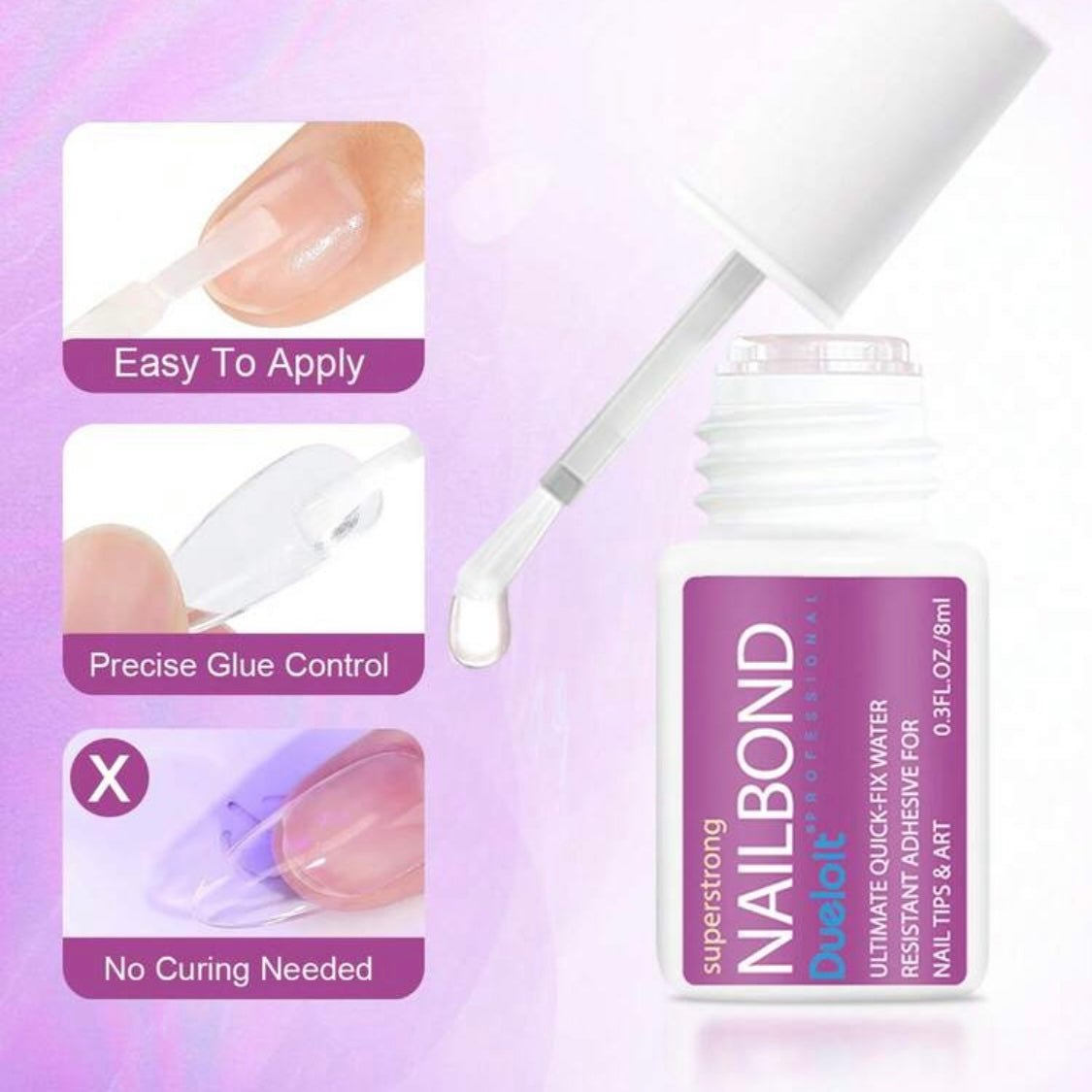 Brush-On Nail Glue