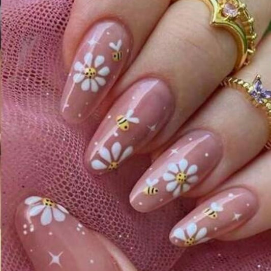 Designed Long Nail Set