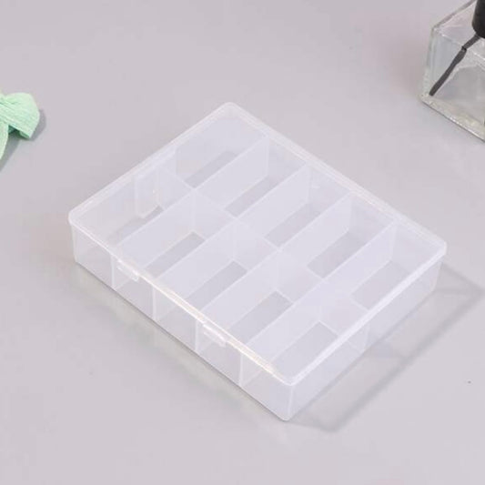 Transparent Nail Storage Box