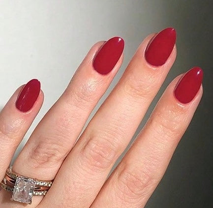 Medium Red Nail Set #502