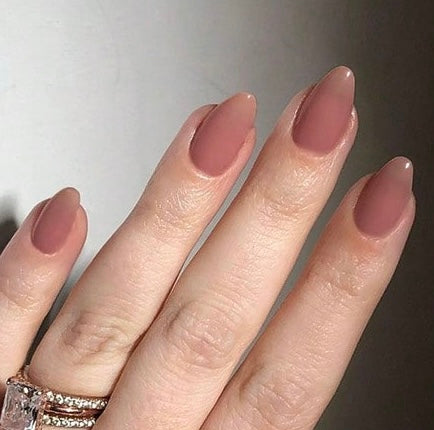 Medium Transparent Light Purple Nail Set #511