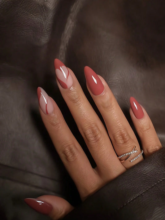 Designed Long Nail Set