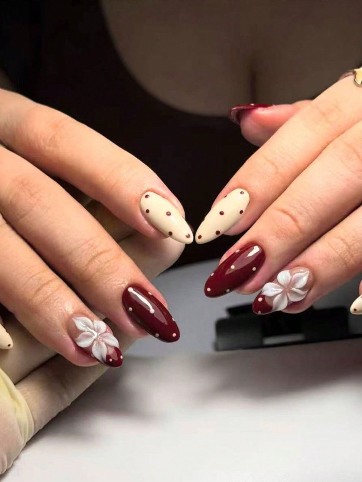 Designed 3D Long Nail Set