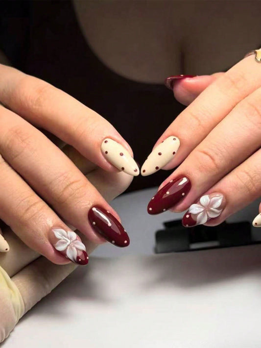 Designed 3D Long Nail Set