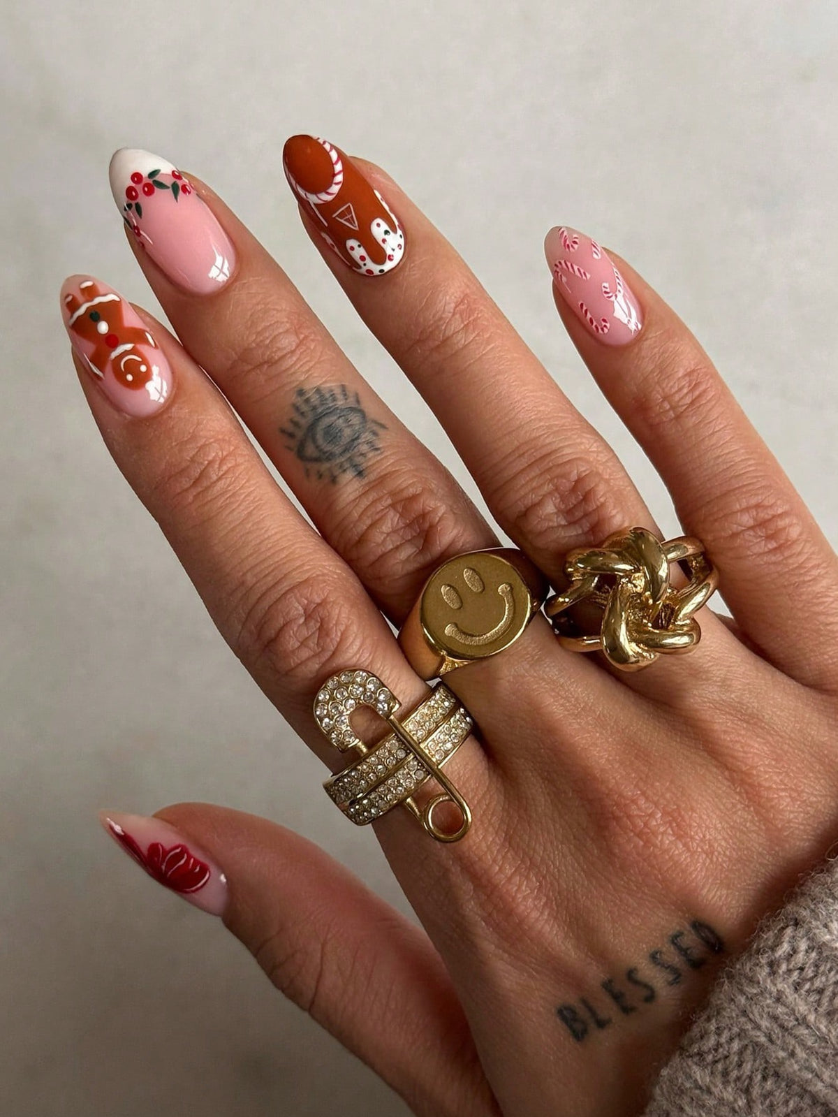 Long Designed Nail Set