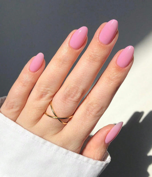 Medium Pink Nail Set #2