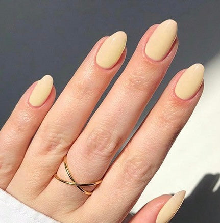 Medium Yellow Nail Set #11